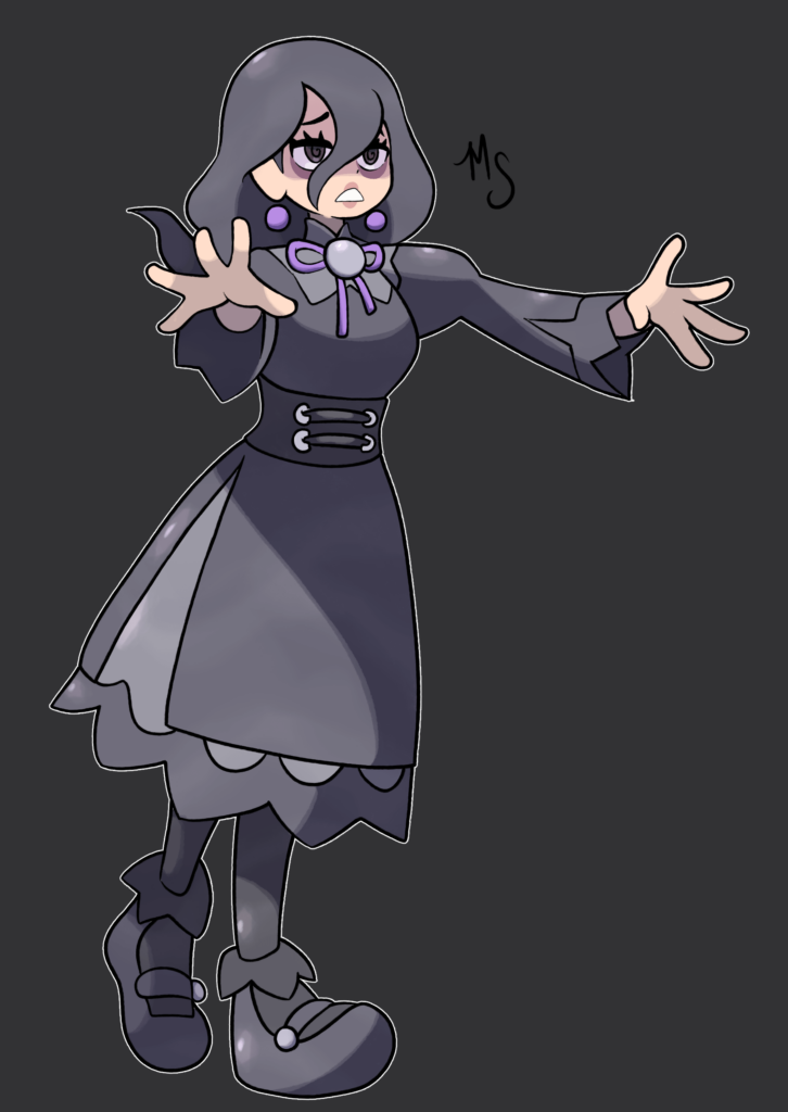 I HD-ified the new Z-A Hex Maniac