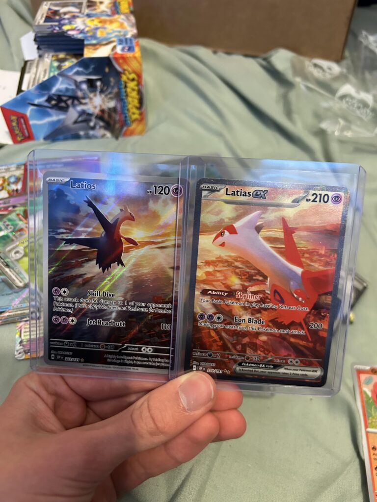 I finally gave in and opened my surging sparks booster box