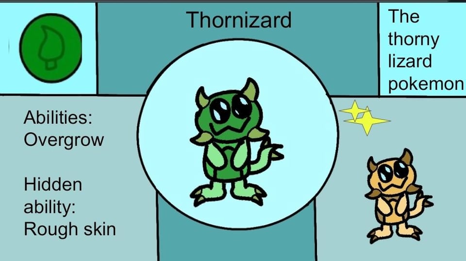 The starters for my Australia based pokemon region