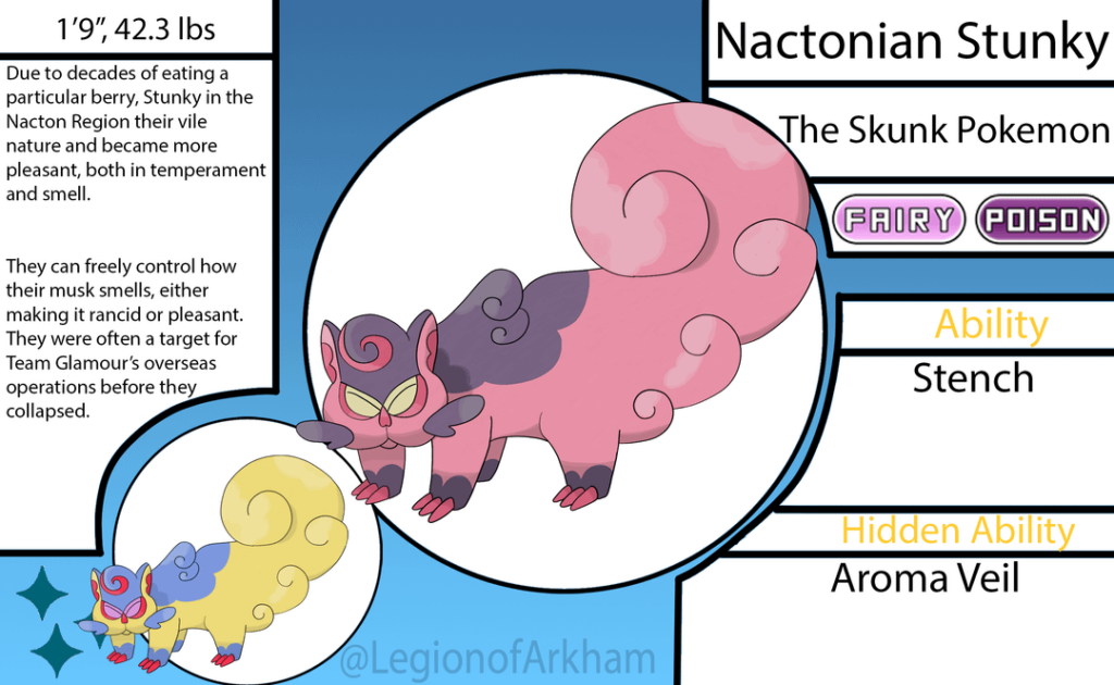 The Smell Of A Fragrant Rose Or A Burning Landfill, All in One Pokémon