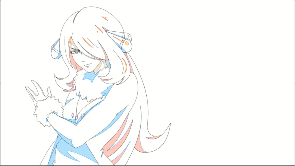 Cynthia and Garchomp animation practice