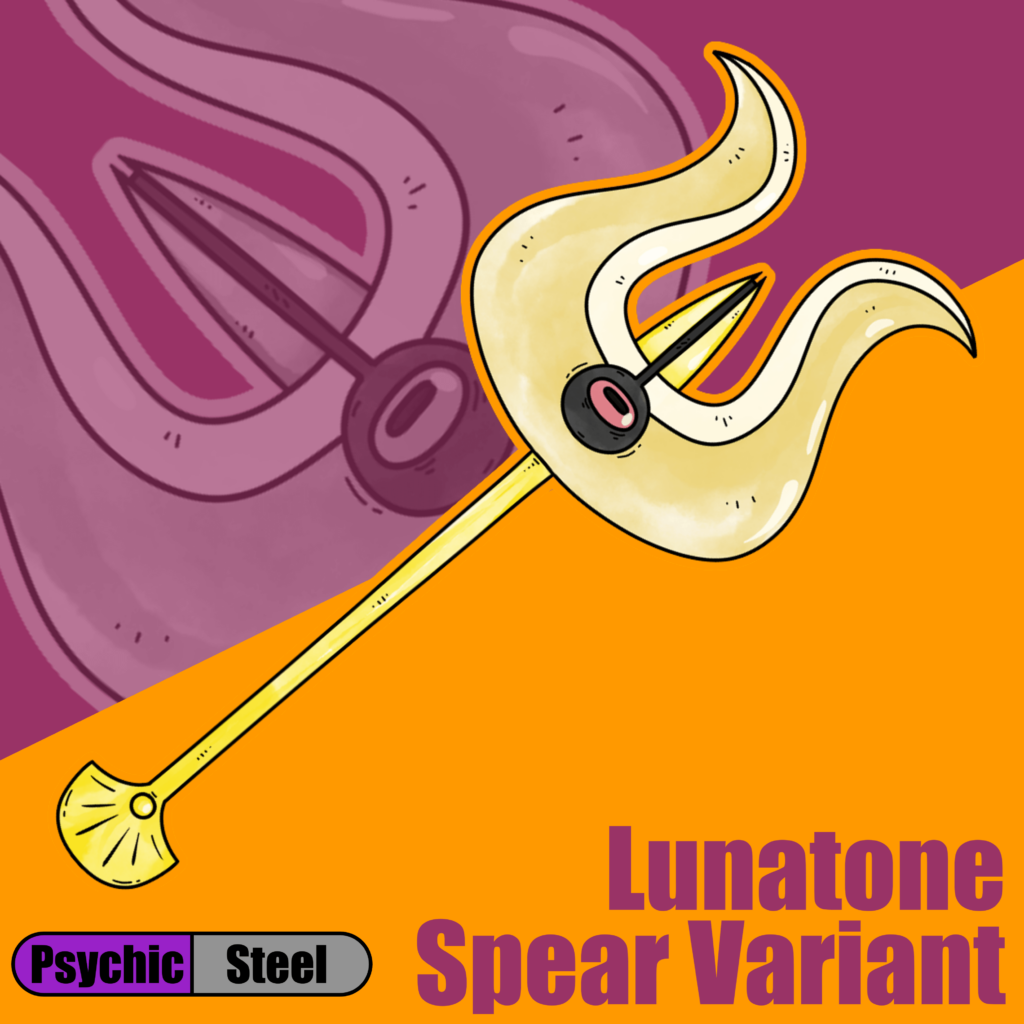 Lunatone - Spear Variant