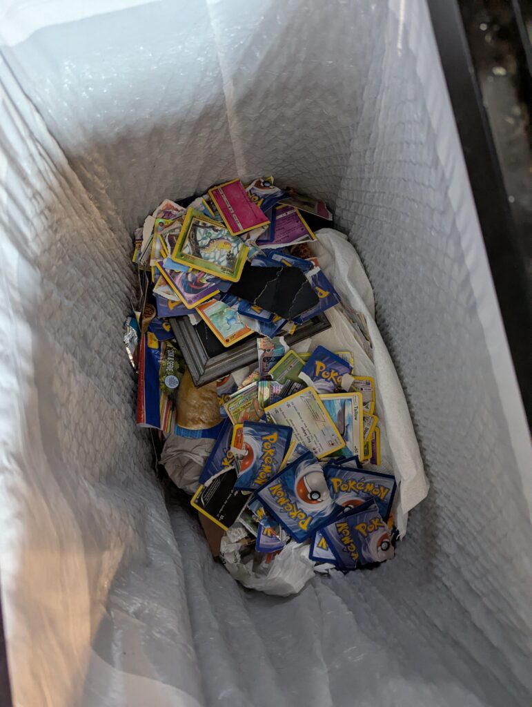 I learned today most of my childhood cards were fake 🥲
