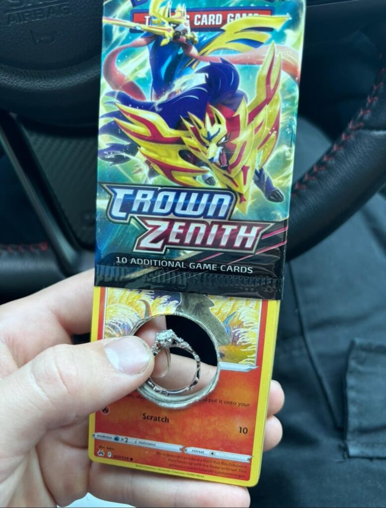 Roughly one year ago I proposed to my wife with an elite trainer box