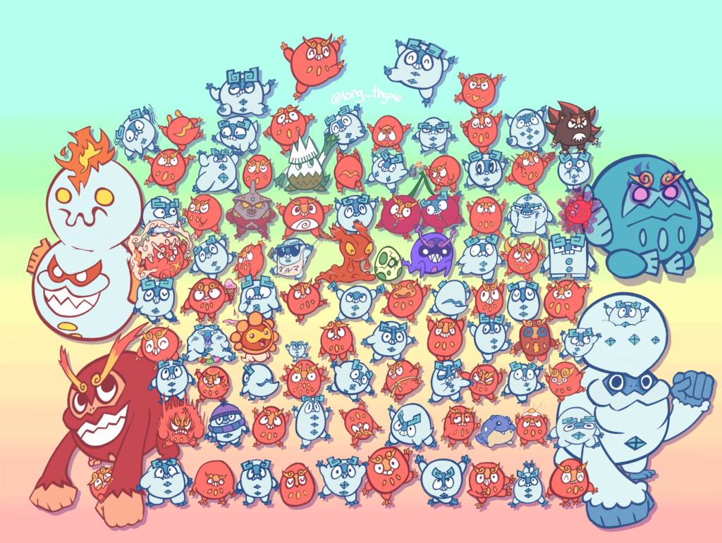 100 DARUMAKA [OC]