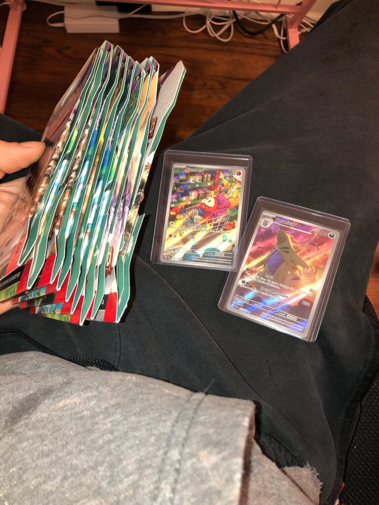 10 packs opened…