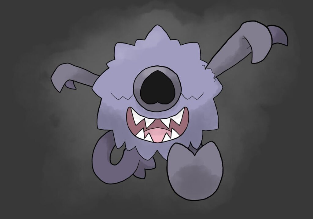 Regional Woobat and its evolution Doombat