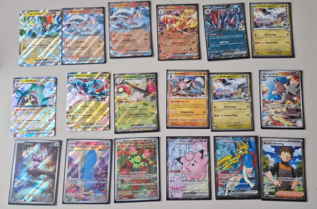 Hits from booster box