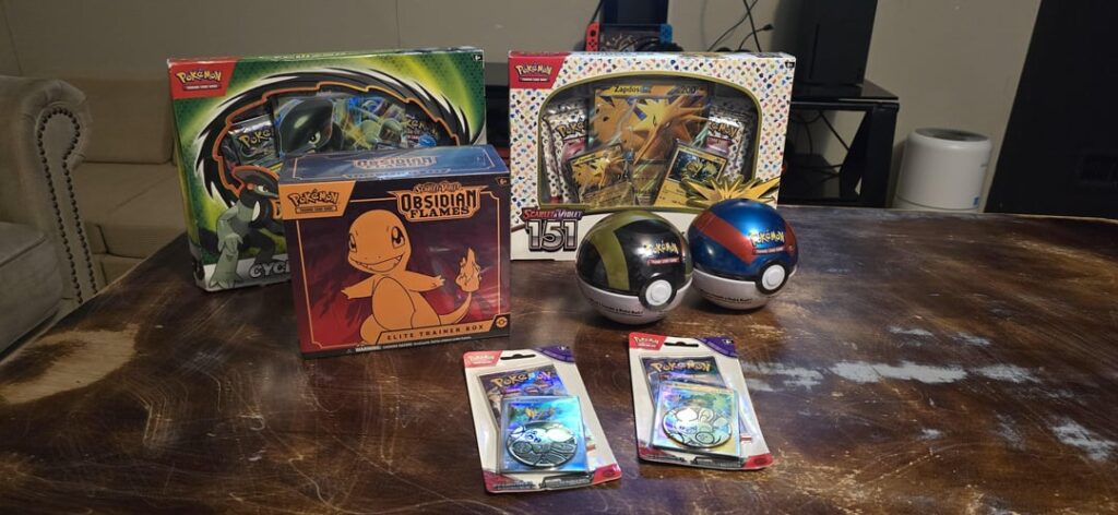 Card opening night with my son, these were our pulls