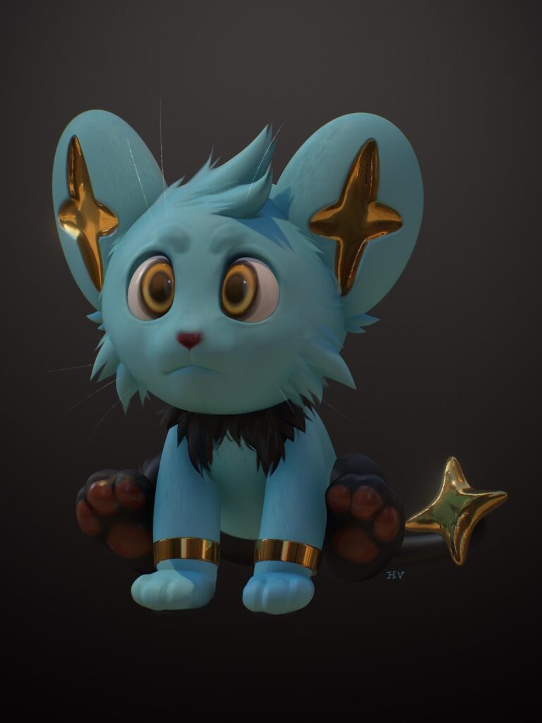 Made a stylized version of my favorite little pal :)