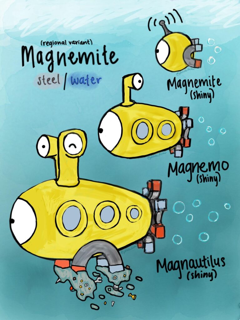 Magnemite (20,000 leagues under the sea!)
