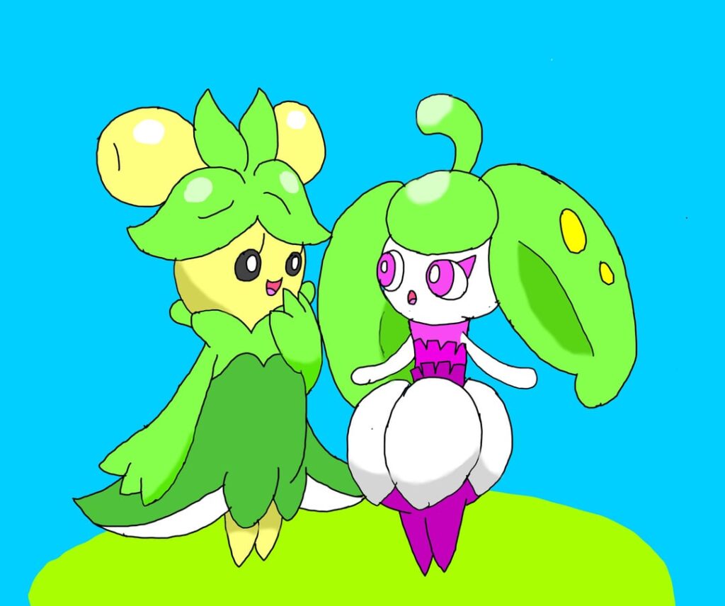 Little grass type girls (OC)