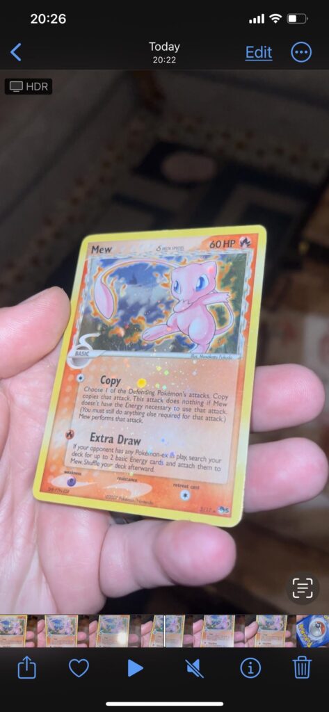 Love the Holo Bleed, first one I’ve seen in person with the CORRECT back.