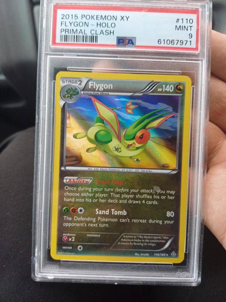 I GOT MY FIRST GRADED CARD!