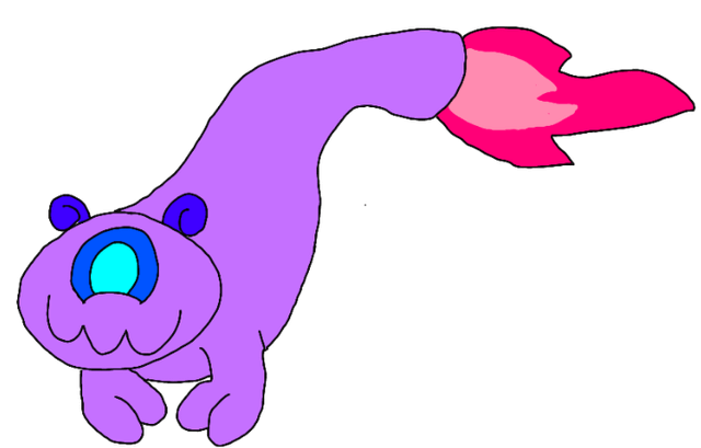 A pokemon line that evolved to hunt and eat the tinkaton line by evolving into a Poison Fire type to hunt them more efficently