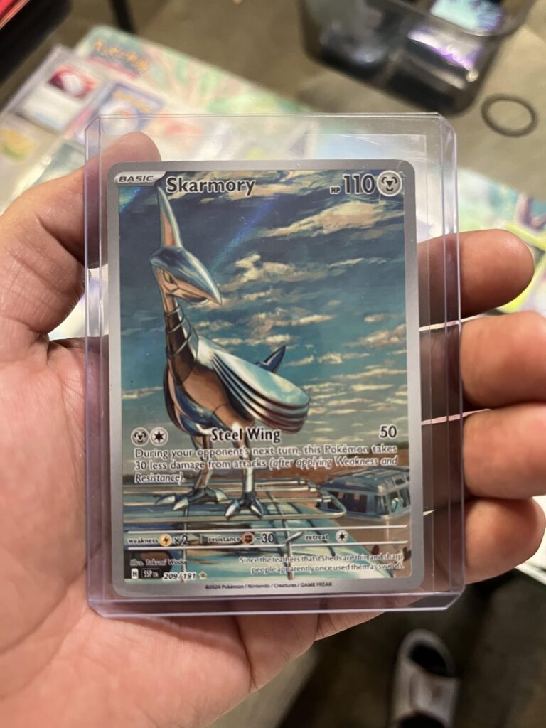 I got this shiny bird.