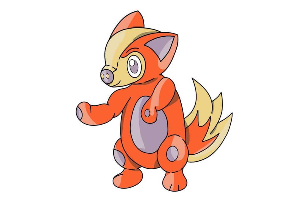 My Fire and Water starter. The water starter looks a little too much like a middle stage. But what y’all think