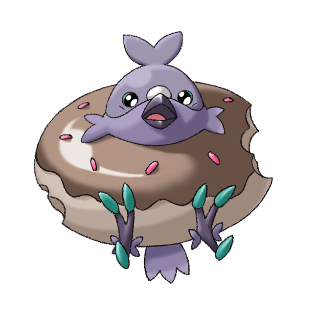Meet Dovnut – the pre evolution of my guy Crustove!