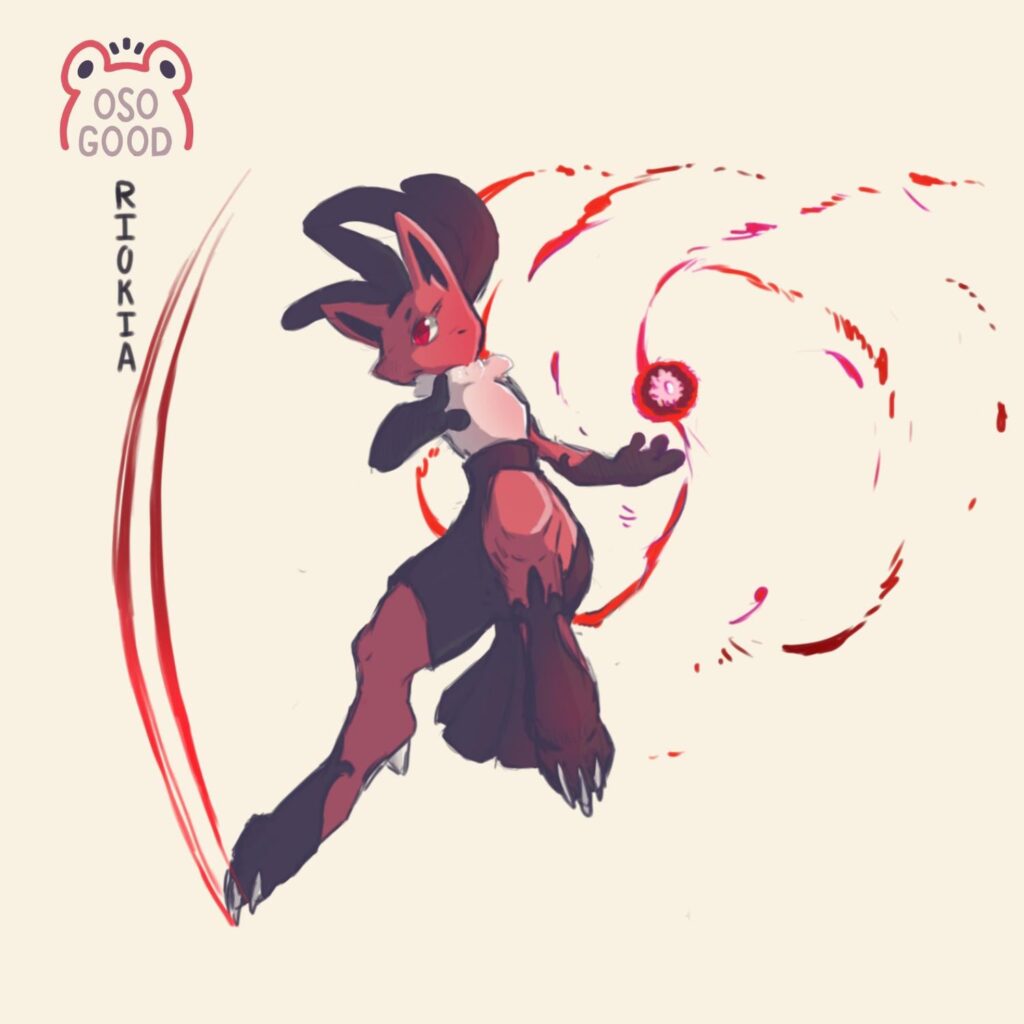 Riokia The Haki Pokémon