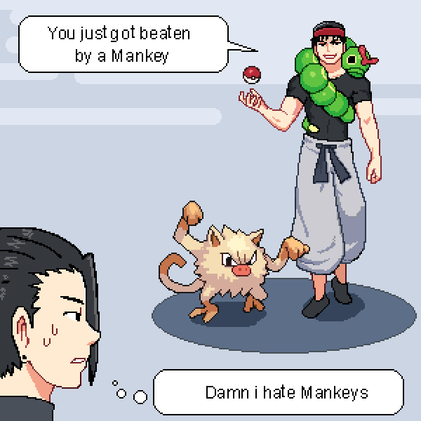 JJK x Pokemon fanart  Geto vs Toji (by me)