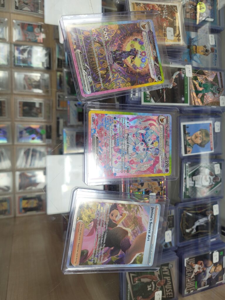 Decided to buy two packs of prismatic evolutions at a card shop today
