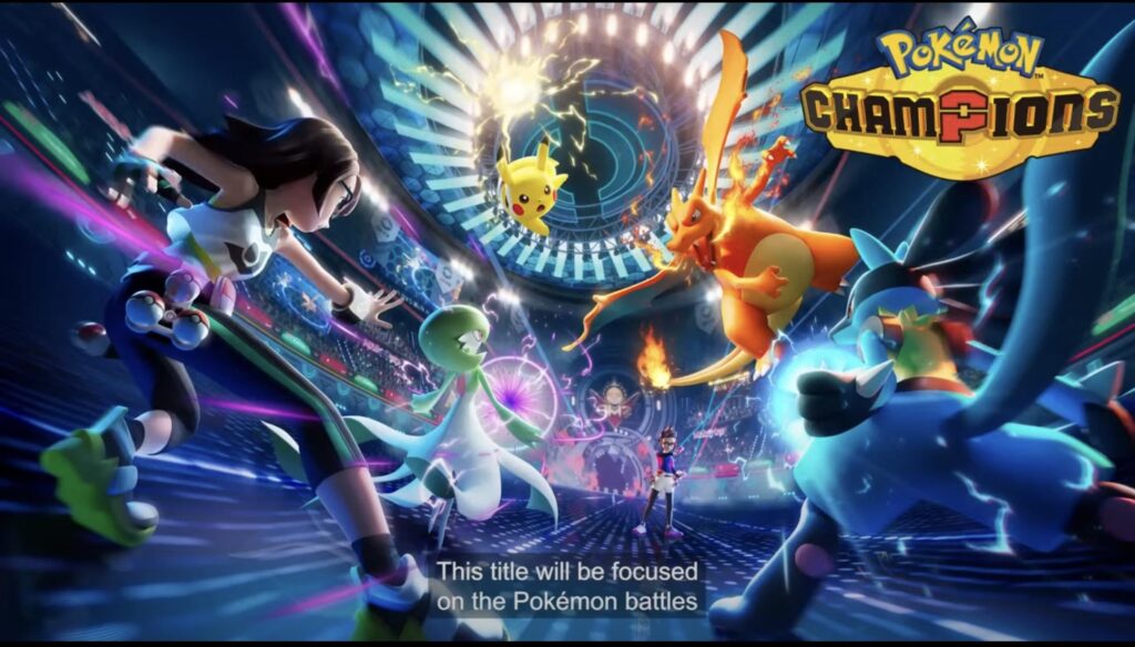 A new game, Pokémon Champions was announced!