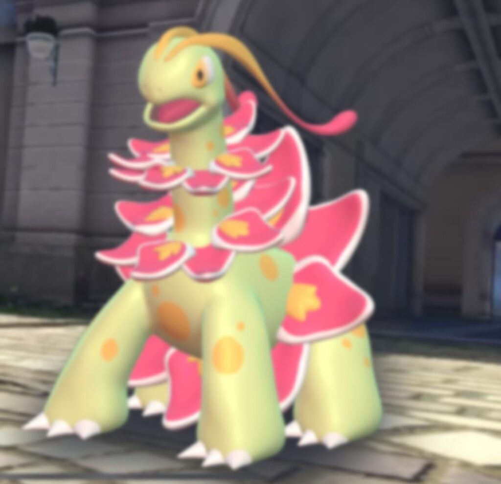 Mega meganium 3d model 🌸🍃