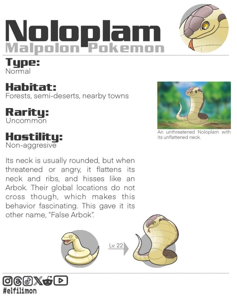 It’s a Fake Arbok, a convergent in a sense, maybe?