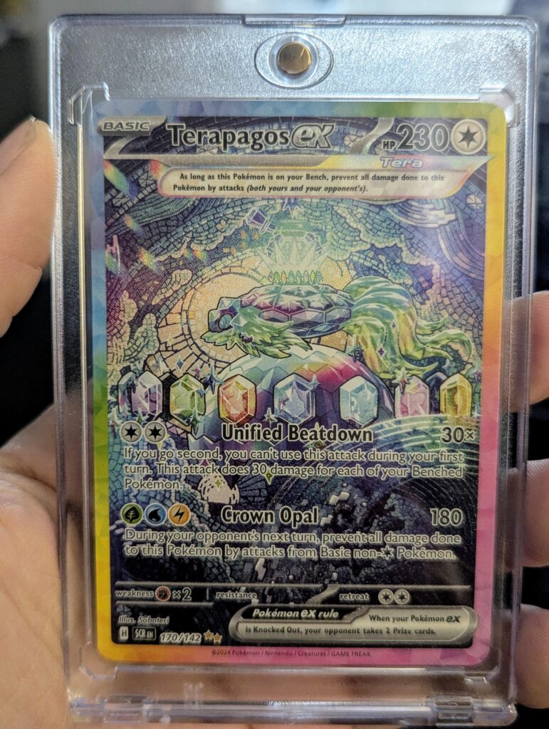 My first time ever getting the "chase card" of a set.