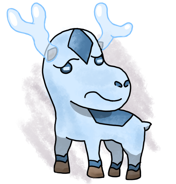 Skjelg - The Water Antler Pokémon!