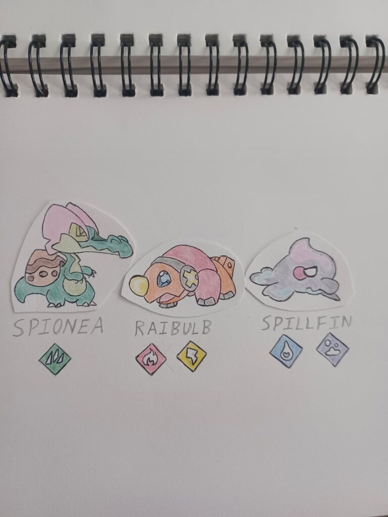 Meet the starters of the WHEBORO Region!