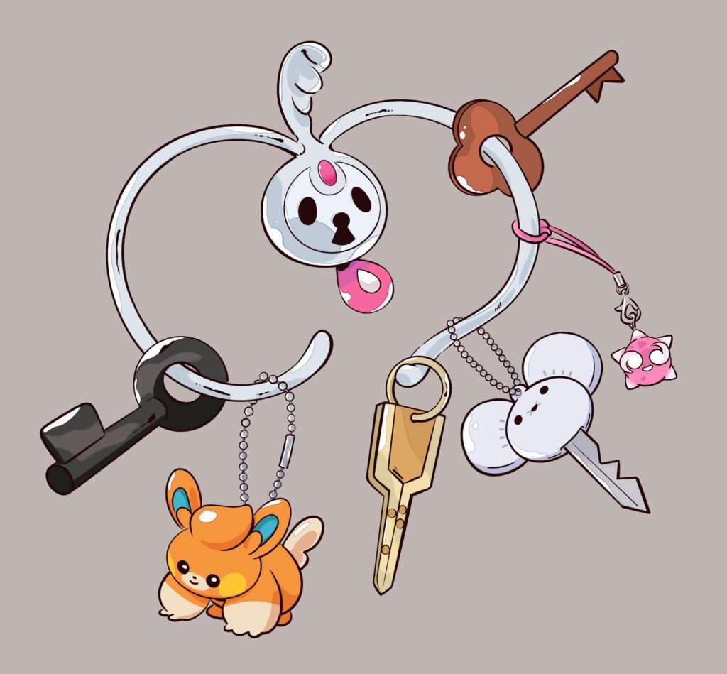 [OC] Klefki with some charms!