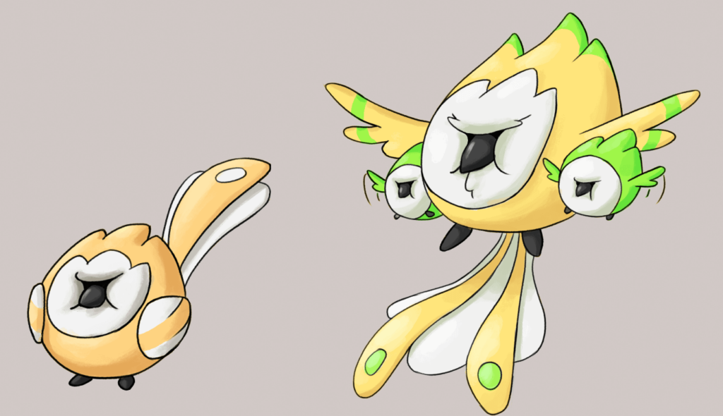 Uldan Region - The Route 1 bird Pokemon!