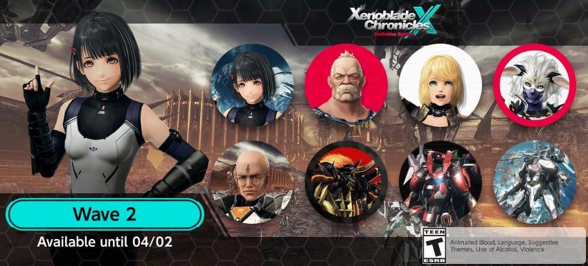 Wave Two of the Xenoblade Chronicles X: Definitive Edition icons are now available for NSO Members!