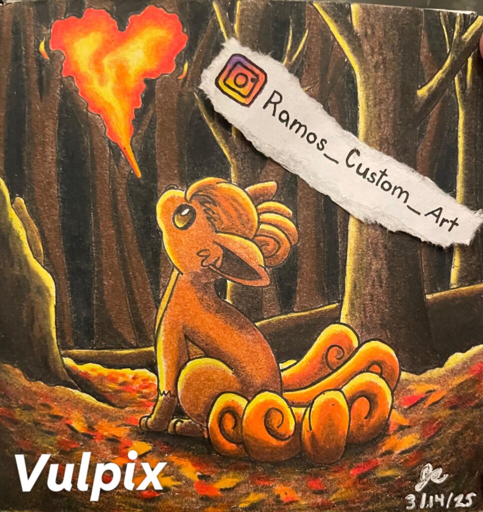 [OC] Vulpix Fan Art