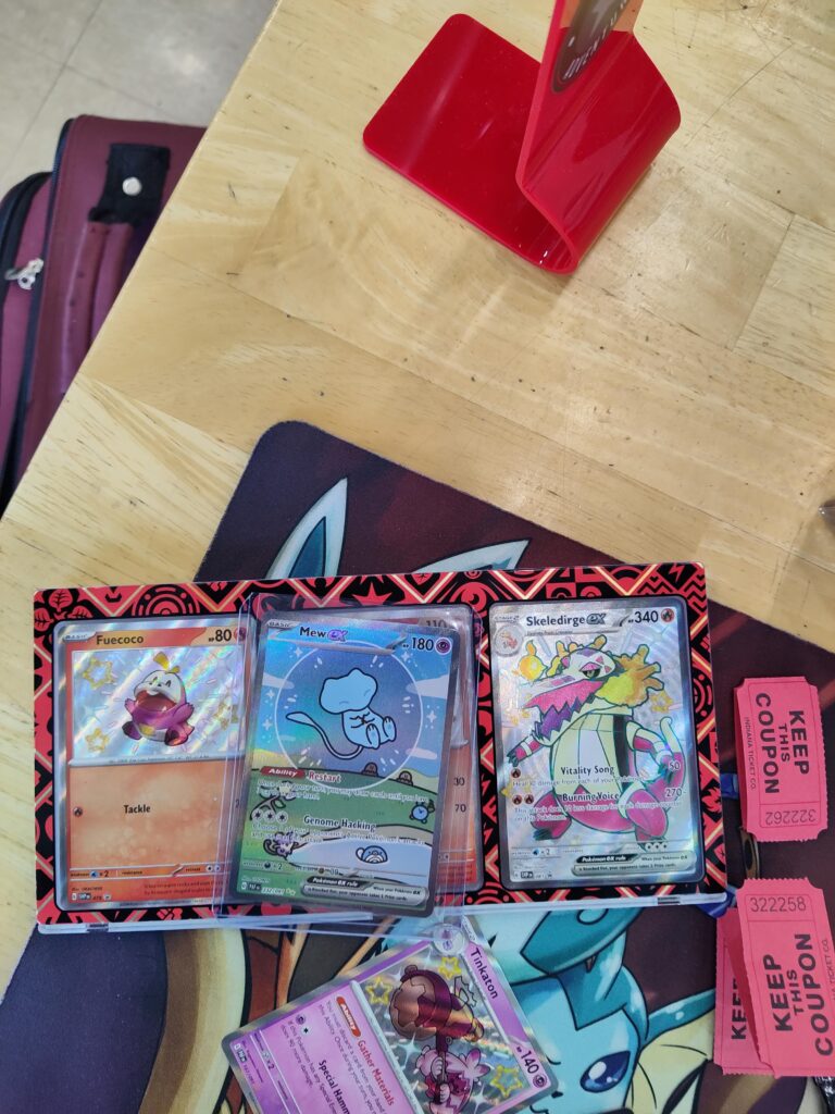 Won a Skeledirge collection as a door prize today.