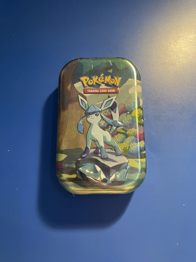 was able to find a mini tin and pulled this! didn’t know the card texture looked this cool, i’m obsessed with it