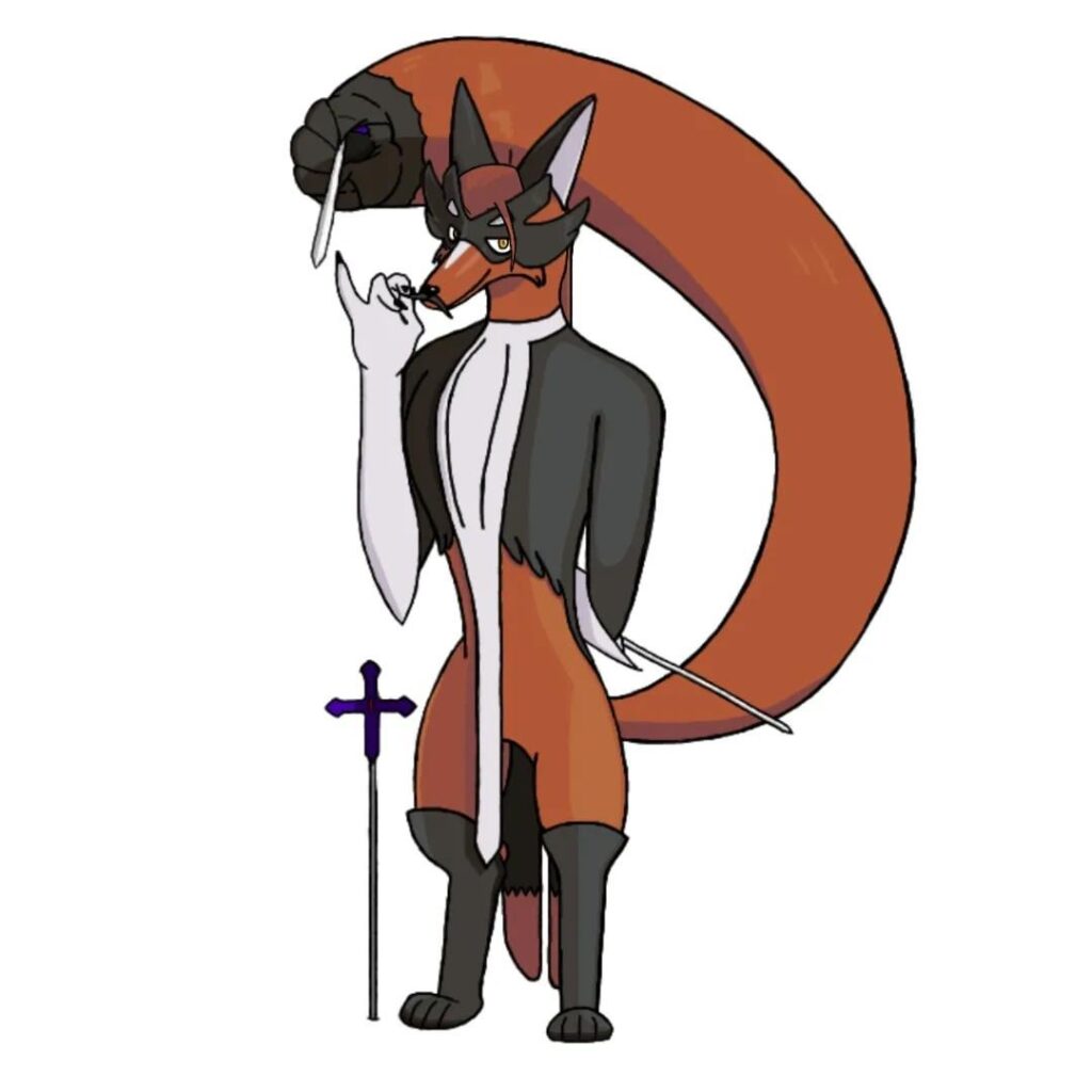 Fan evolution/Fakemon for pokémon Thievul: Thiewoe. Details below