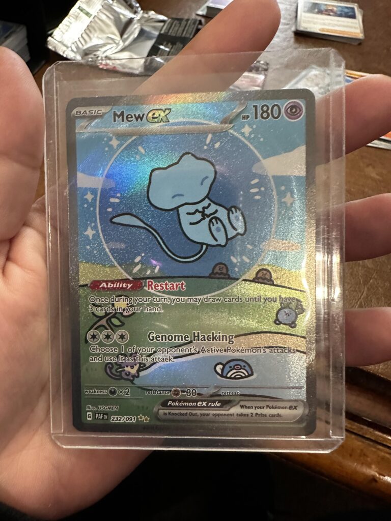 I just pulled this from a Paldean fates and yes I screamed and cried and threw up.
