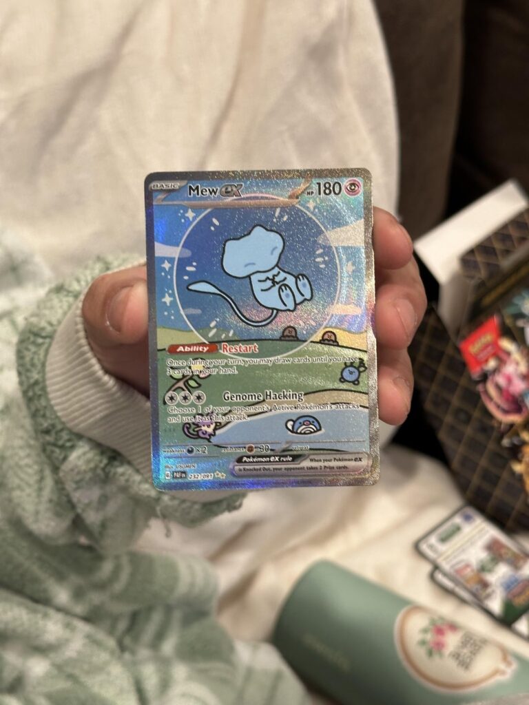 There’s no way! Wife pulled the bubble Mew!!