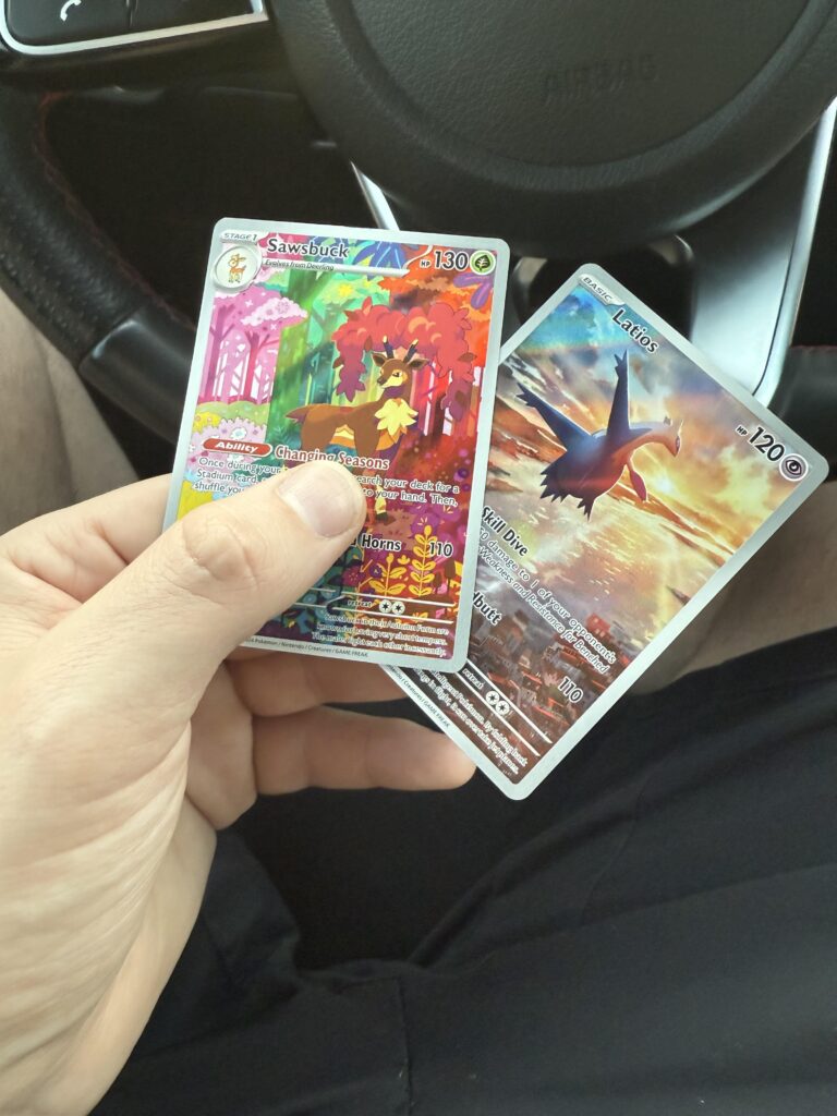 Nice little pull from the last tin at Target