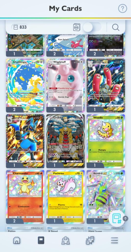 Trade on Pokemon TcGp