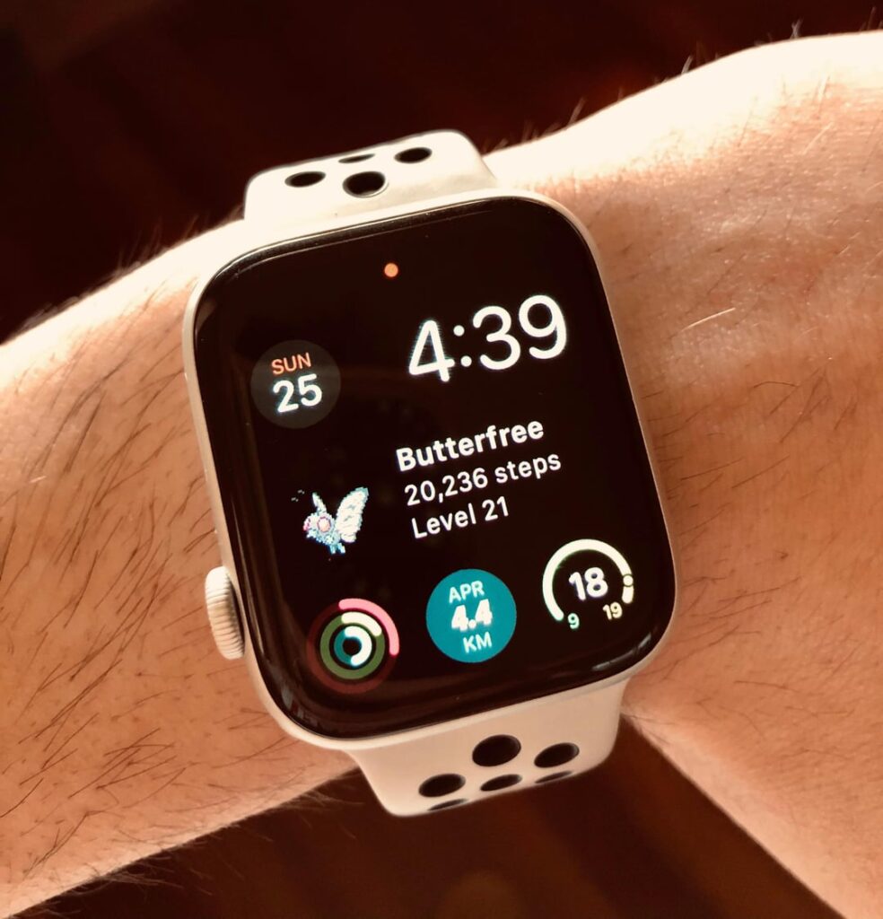 I've got my Apple Watch Pokéwalker working again!