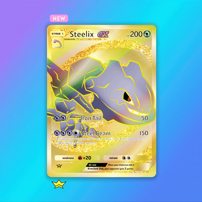 Steelix Card Animation [OC]