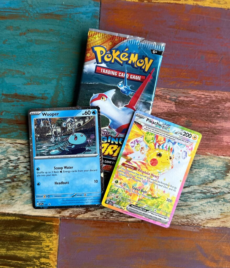 Bought one pack because of the Wooper promo and pulled this!