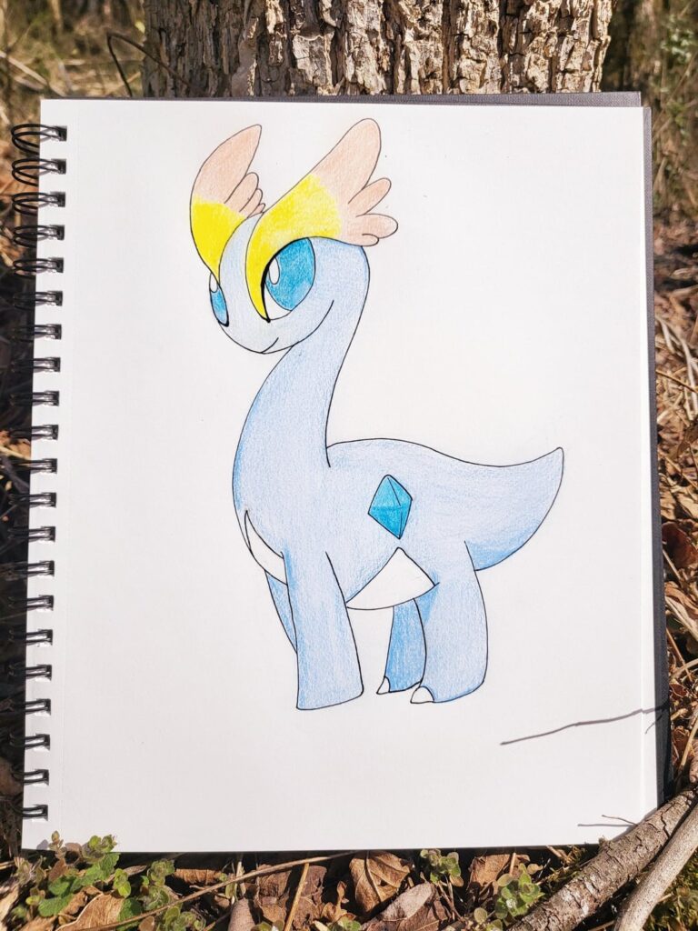 First traditional drawing of Amaura! (OC)