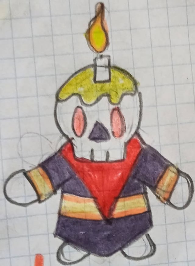 Pokémon Calavera Type: Ghost/Fire
