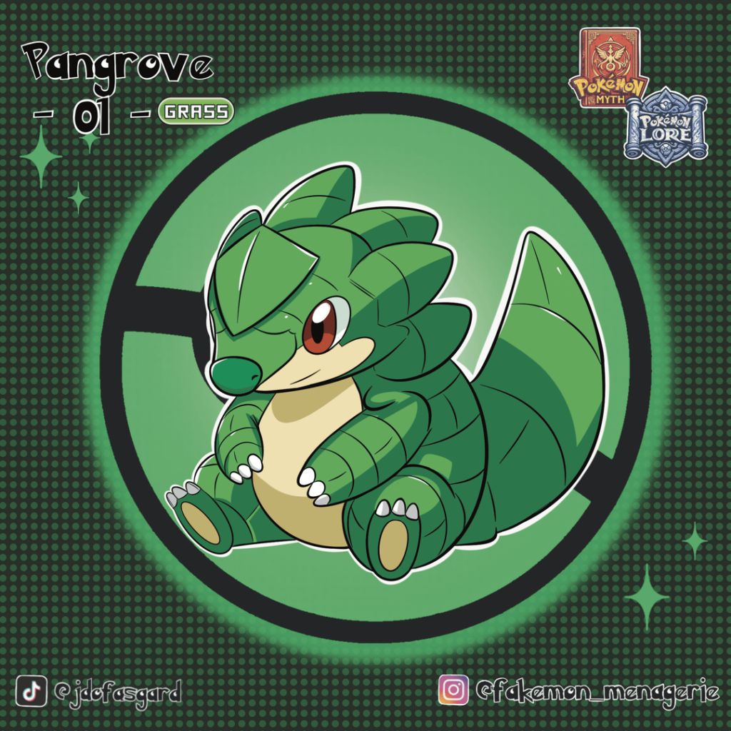 Pangolin Grass/Steel starters for my Region