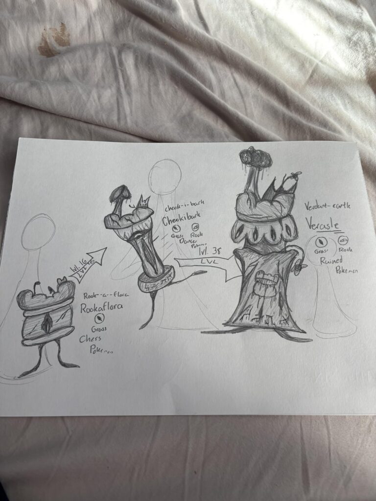 Pokèmon Myth n’ Sin: A Region Drawn with Pencil | Pick Your Starter! | LOOKING FOR POKEDEX AND ABILITY/SIGNATURE MOVE CONCEPTS!