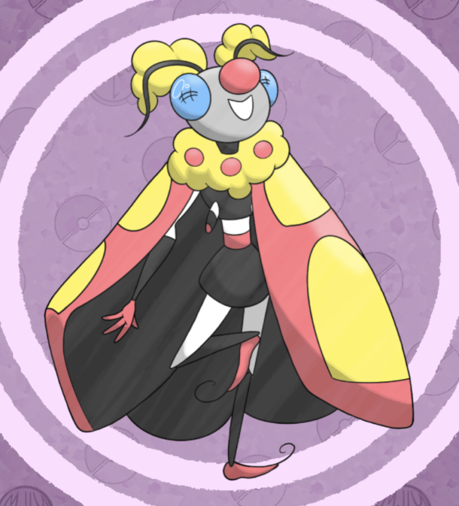 Papillquin - the Entertainer Pokémon